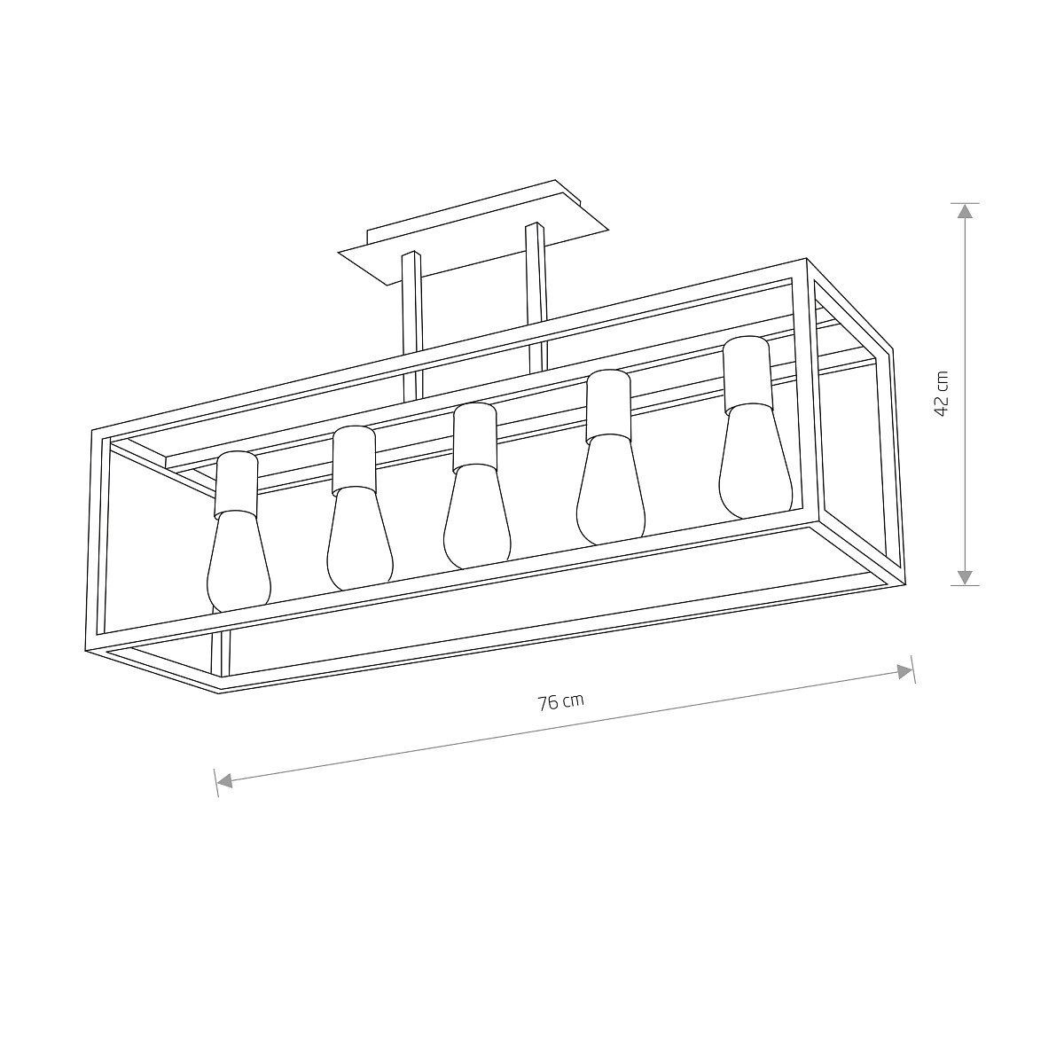 CRATE black V 9047 Nowodvorski Lighting