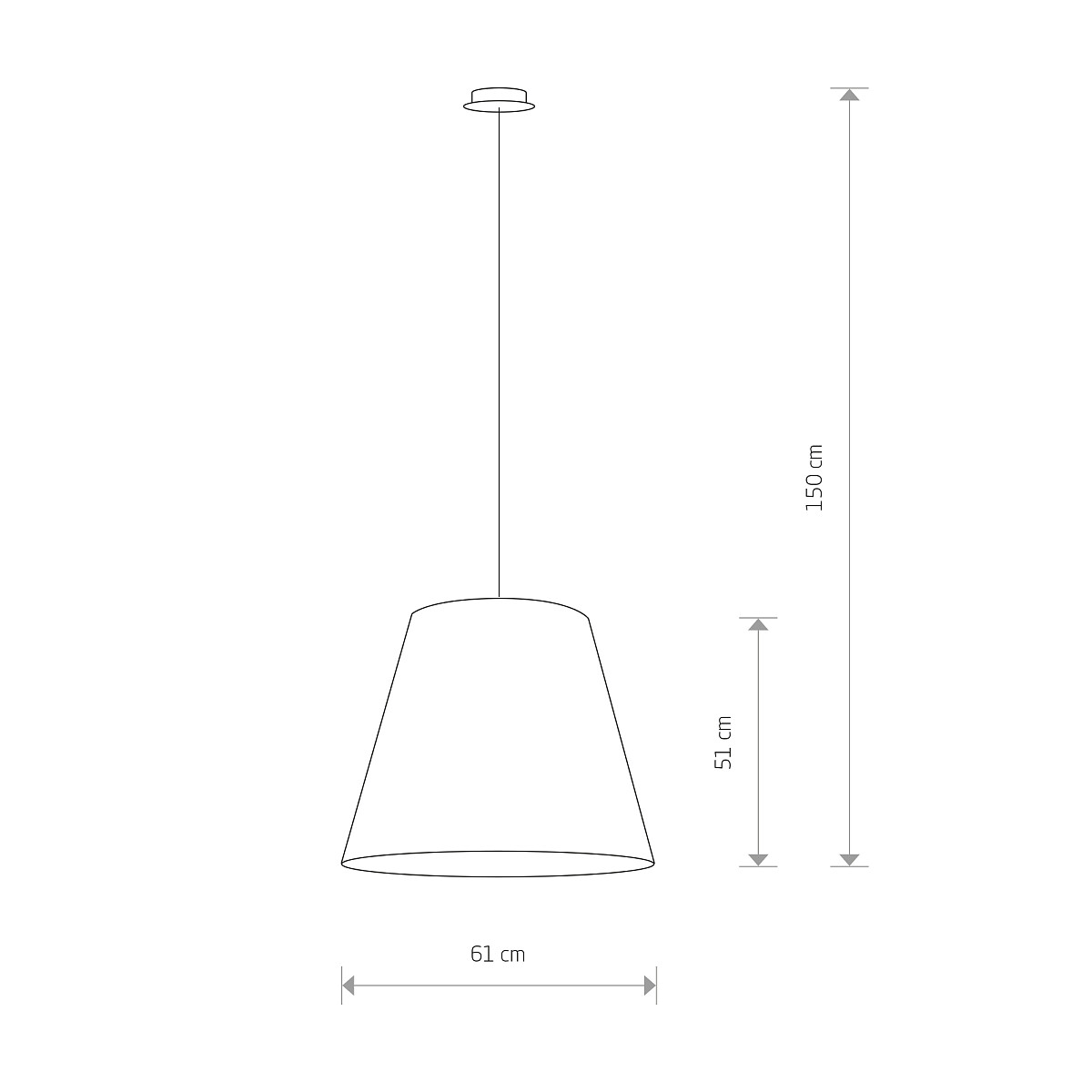 MOSS zwis 9737 Nowodvorski Lighting