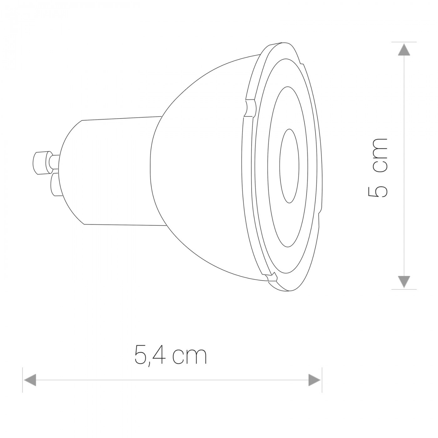 LED GU10 R50 7W 4000K 9178 Nowodvorski Lighting