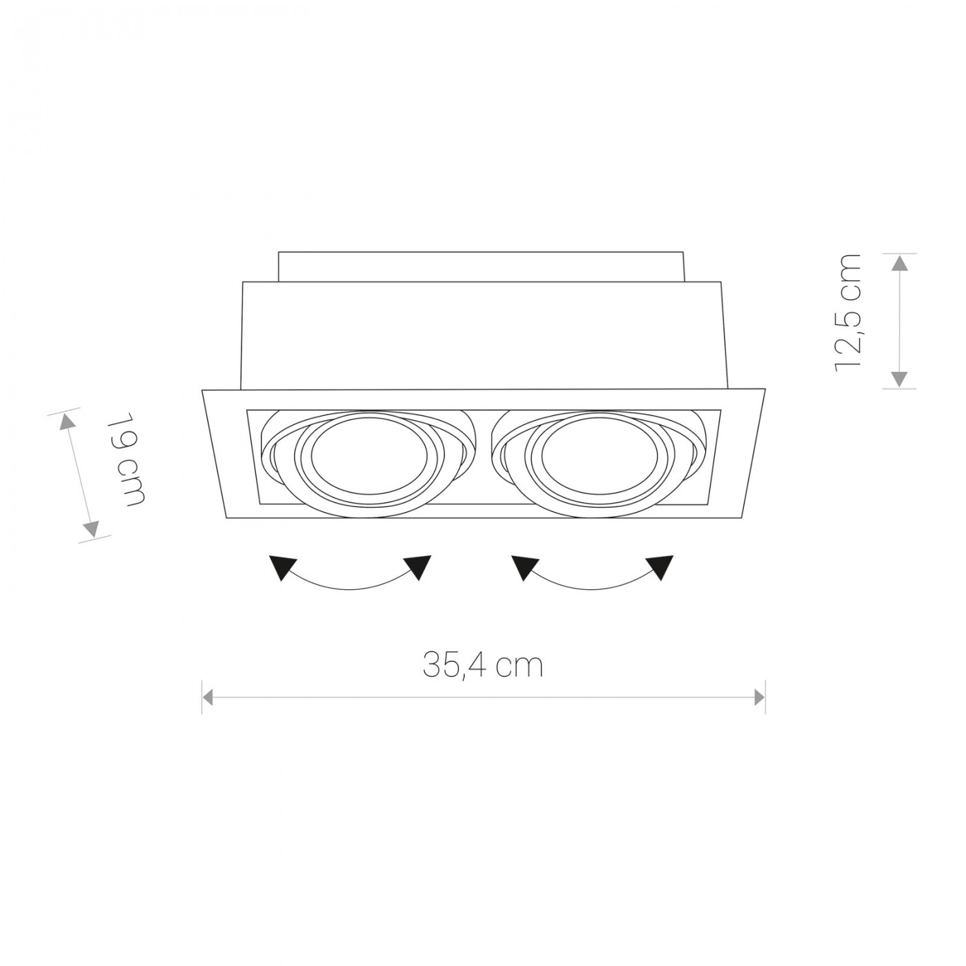 DOWNLIGHT ES111 black II 9570 Nowodvorski Lighting