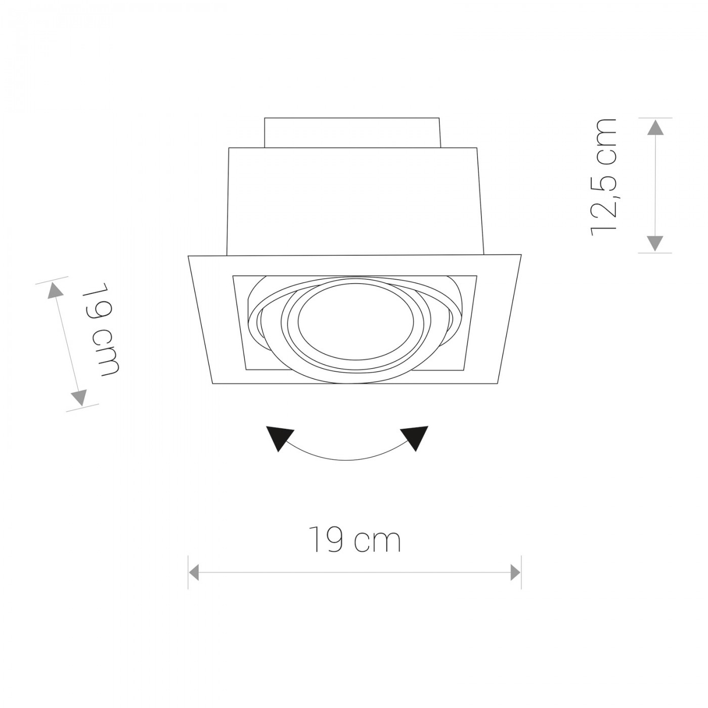 DOWNLIGHT ES111 white 9575 Nowodvorski Lighting