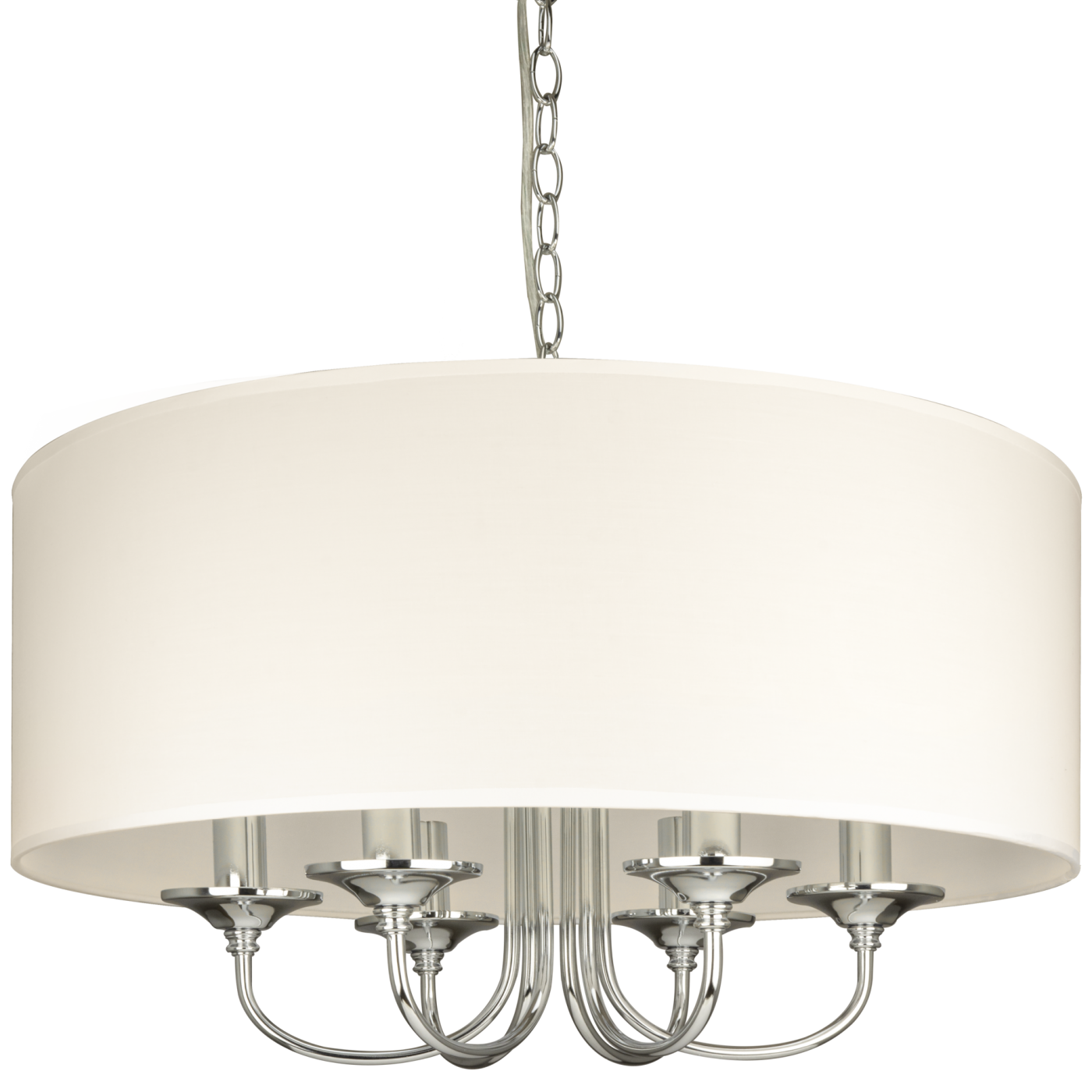 ABU DHABI chrome-white P06512CH-WH Cosmo Light