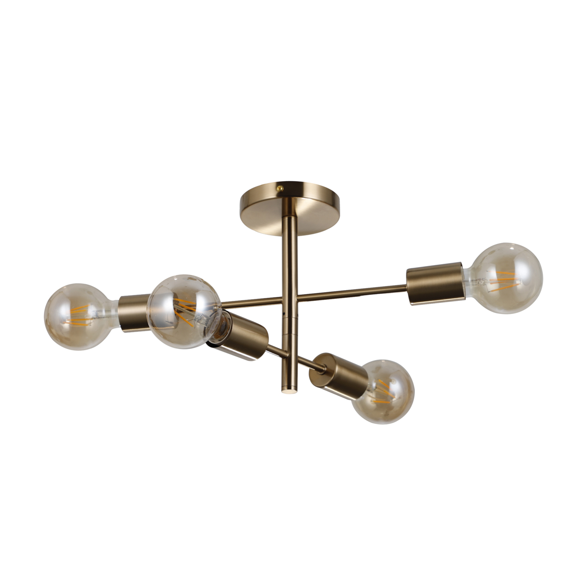 PIANSI brass IV PND-4025-4-HBR Italux