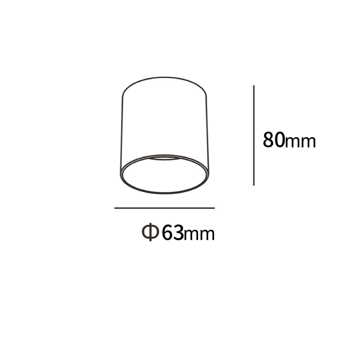 TOM LED CCT white LP-4848/1RM WH Light Prestige