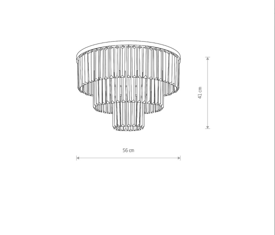 CRISTAL black M 7627 Nowodvorski Lighting