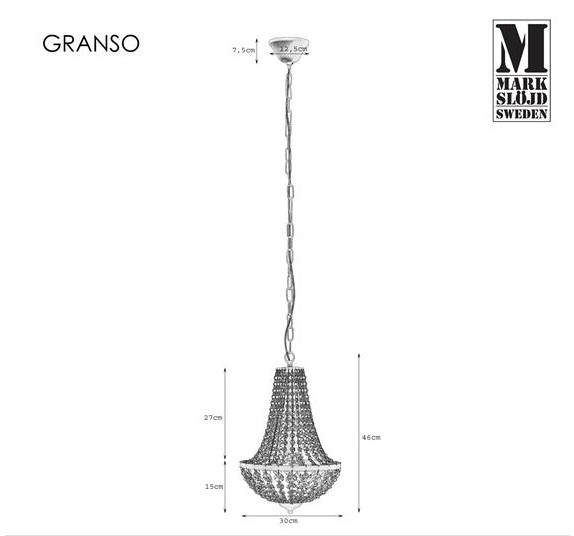 GRANSO black 107026 Markslojd