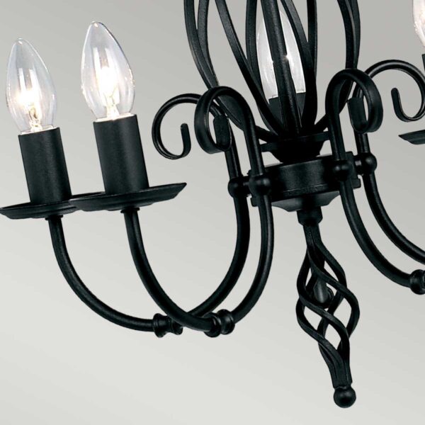 ARTISAN light black ART5-BLACK Elstead Lighting