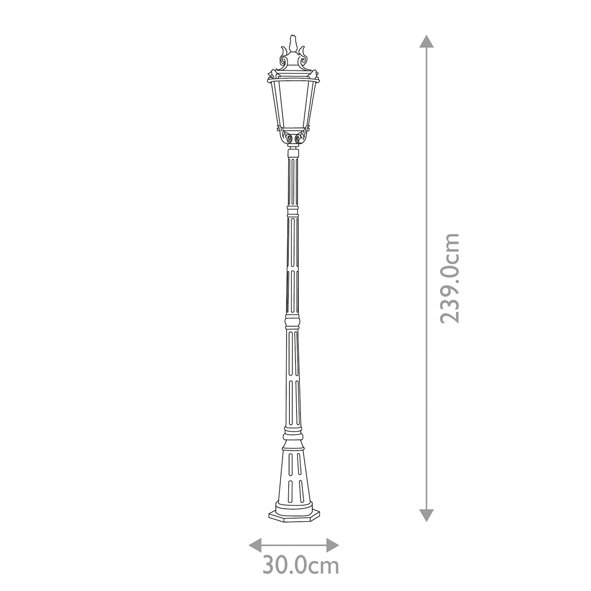 BALTIMORE weathered bronze BT5-L Elstead Lighting