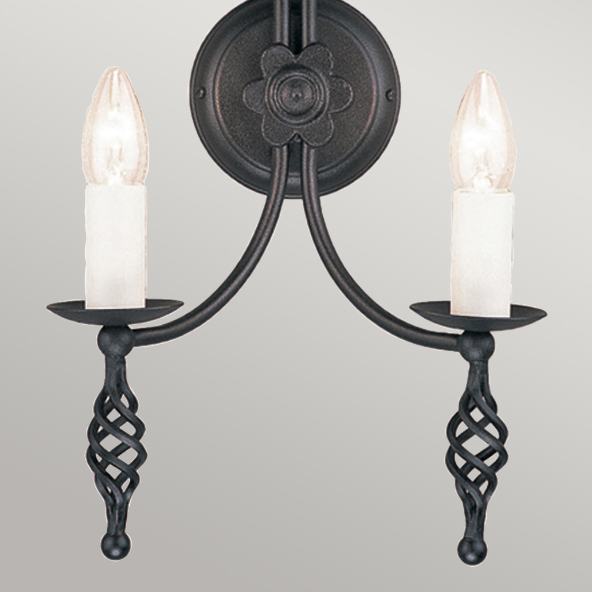 BELFRY black BY2-BLACK Elstead Lighting