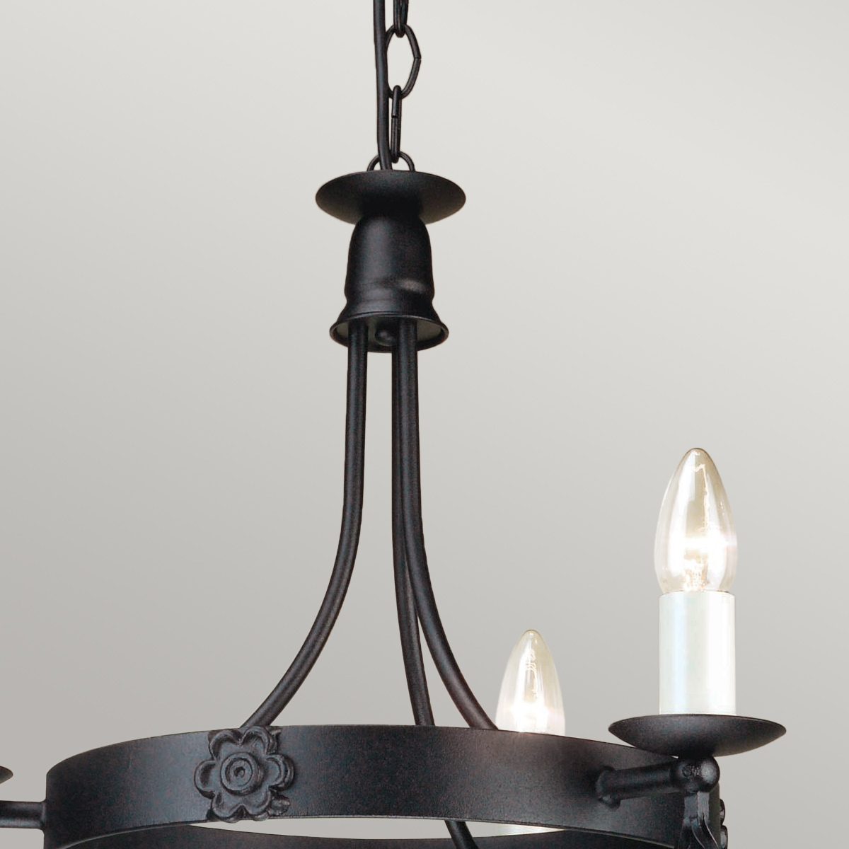 BELFRY black BY3-BLACK Elstead Lighting