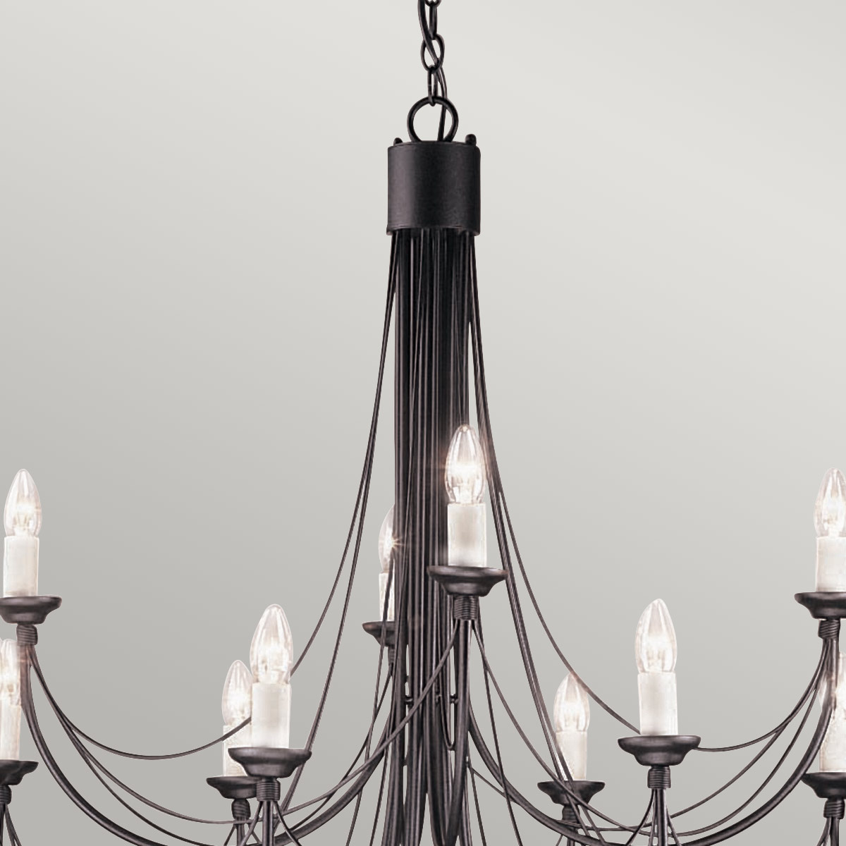 CARISBROOKE black CB12-BLACK Elstead Lighting