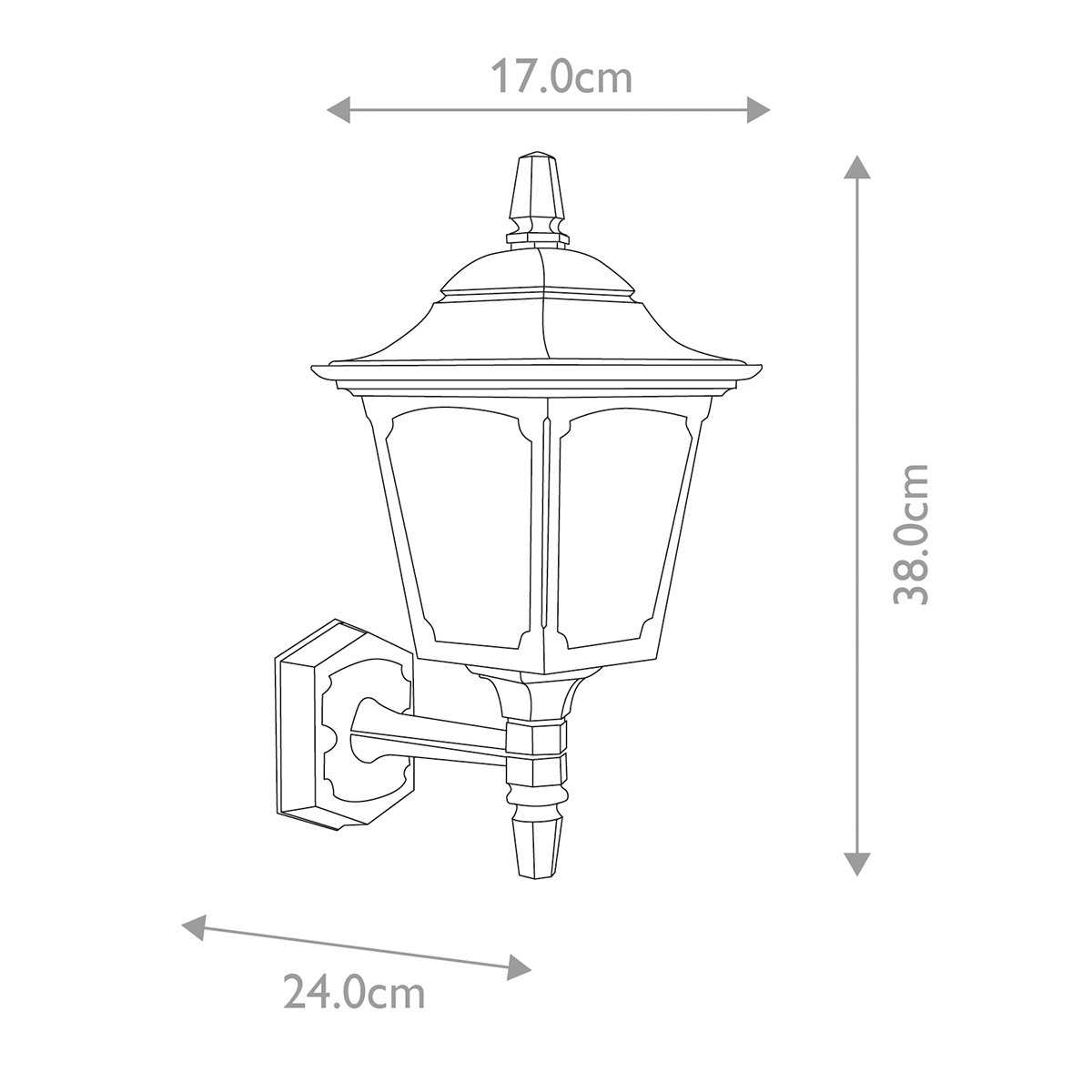 CHAPEL black CPM1-BLACK Elstead Lighting