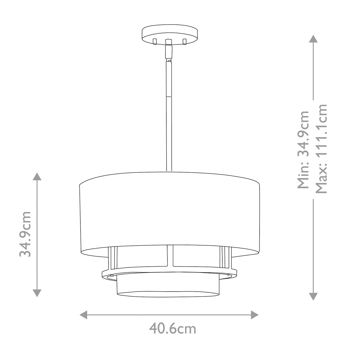 GRAHAM M HK-GRAHAM-M-BK Hinkley Lighting