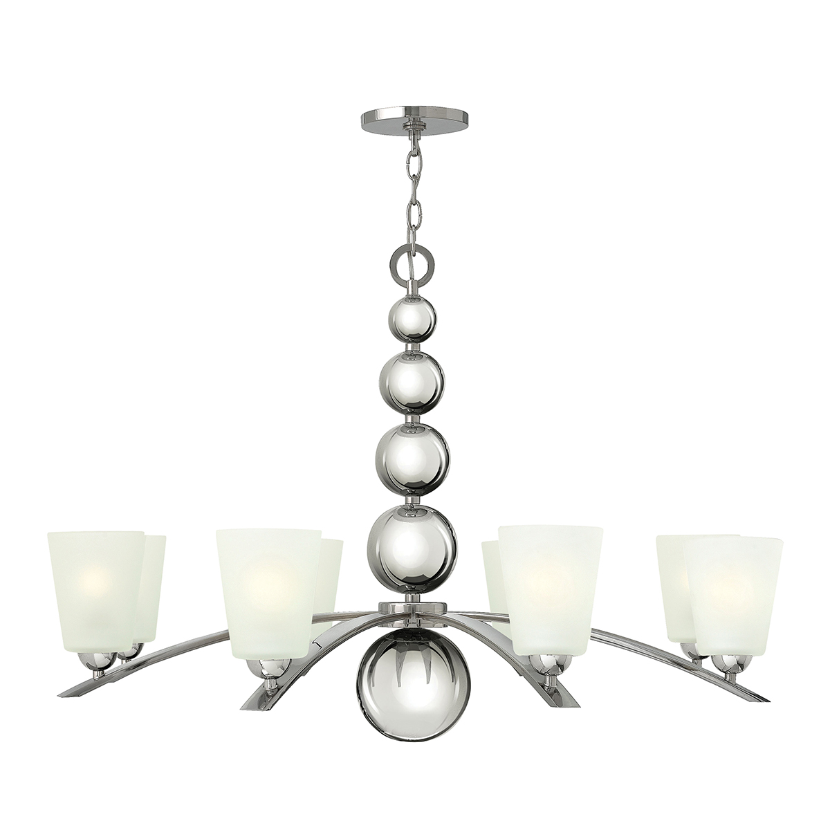 ZELDA polished nickel HK-ZELDA8-PN Hinkley Lighting