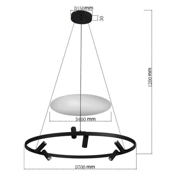 ALMERIA LP-907/1P BK Light Prestige