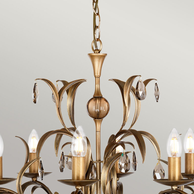 LILY antique bronze LL8-ANT-BRZ Elstead Lighting