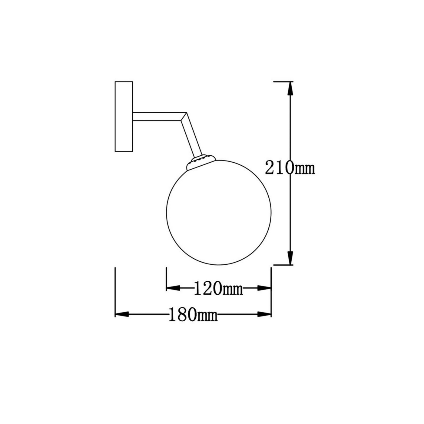 DORADO I LP-002/1W BK Light Prestige