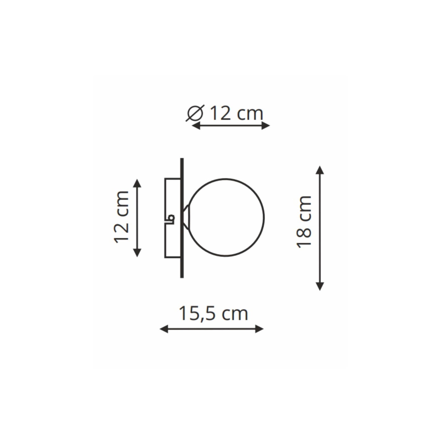 ROMA black LP-1345/1W BK Light Prestige