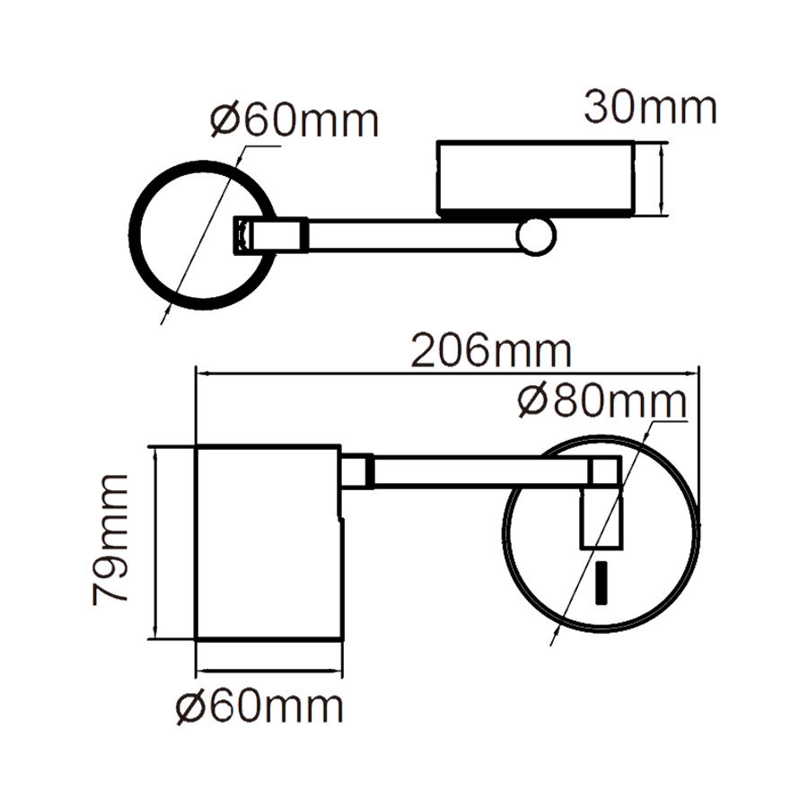 SNOW I LP-731/1WL WH Light Prestige