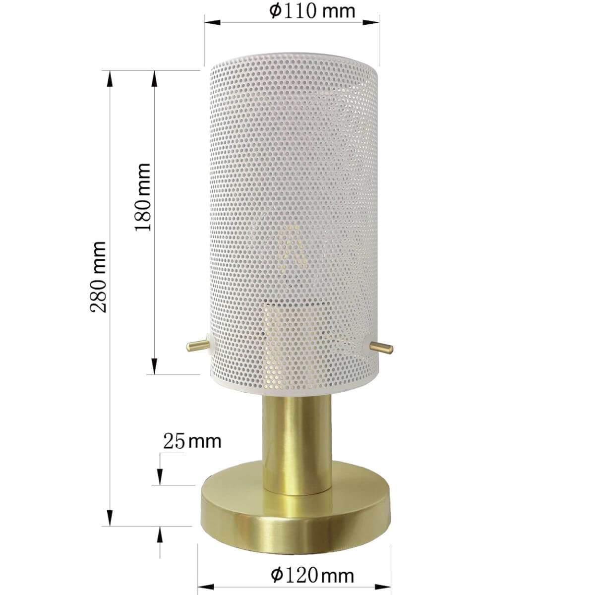 TIRANA LP-945/1T WH Light Prestige