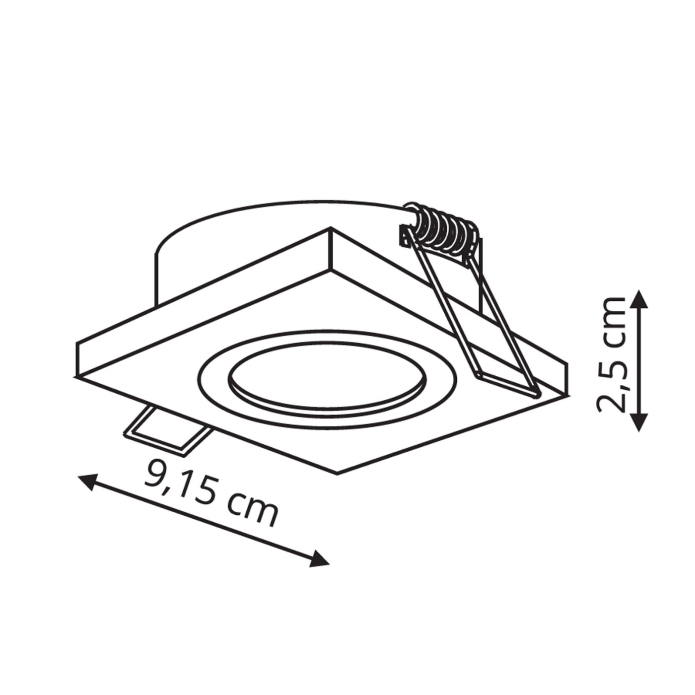 METIS black LP-2780/1RS BK Light Prestige