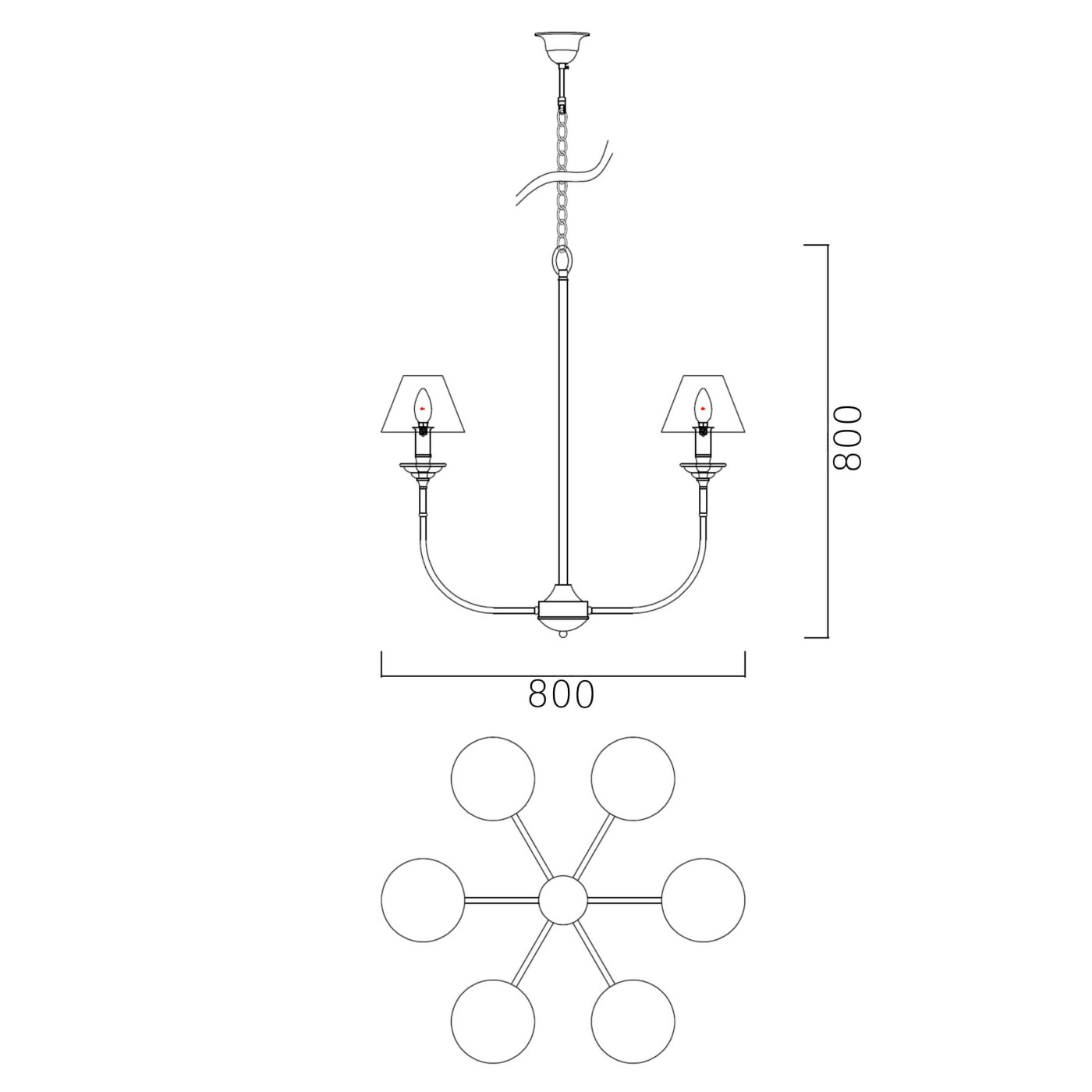 GLAMOUR VI LP-979/6P Light Prestige