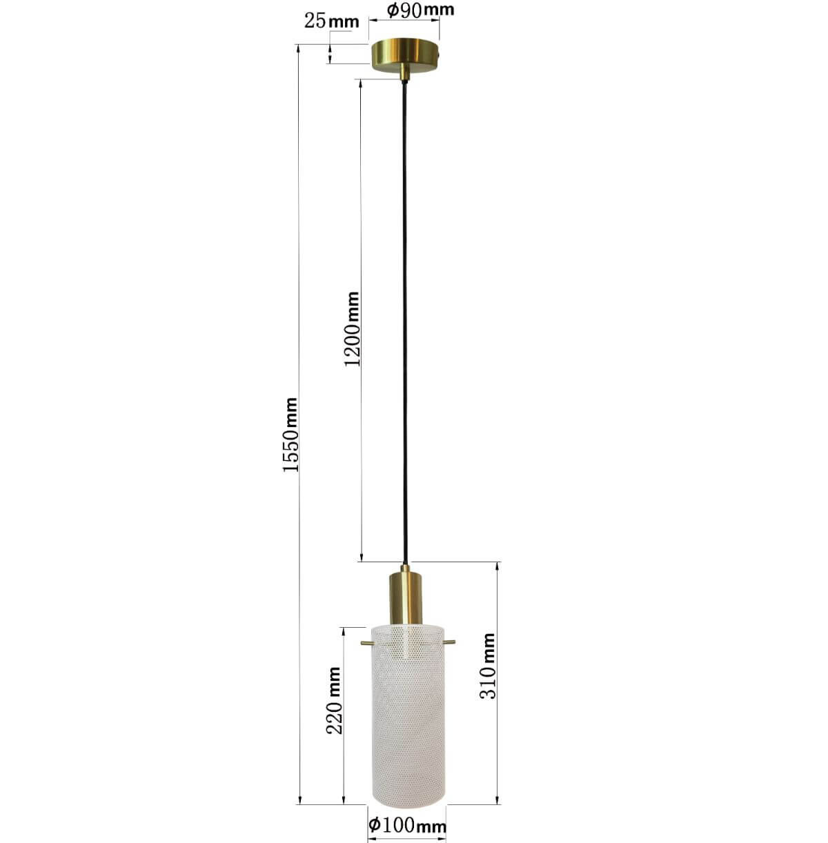 TIRANA white I LP-945/1P WH Light Prestige