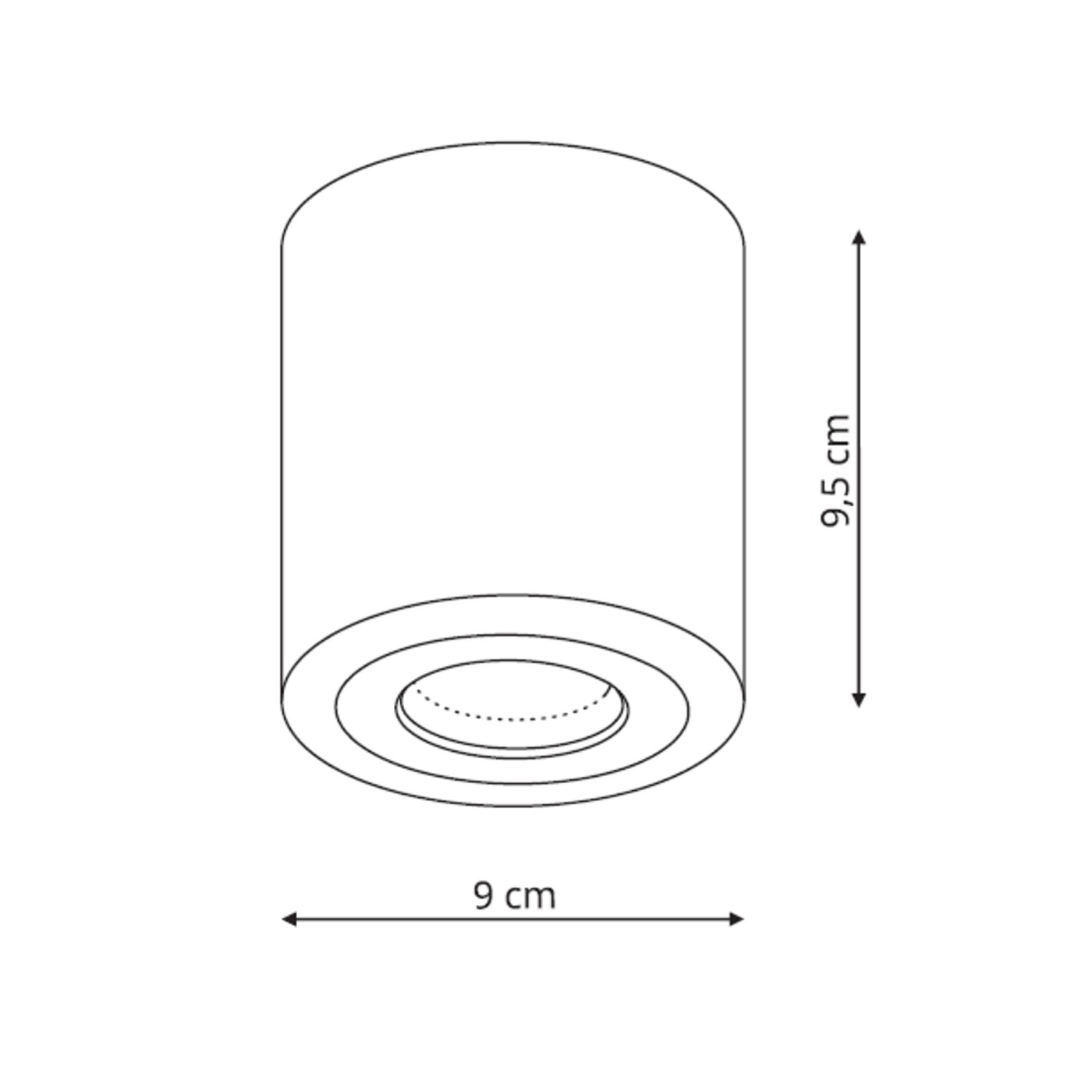 FARO I LP-6510/1SM XL BK Light Prestige