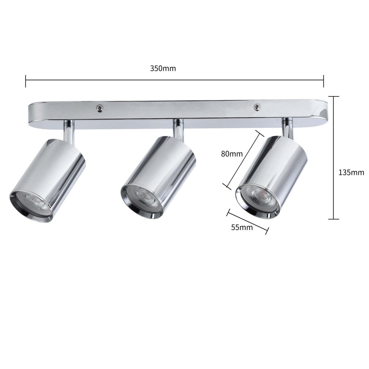 BELIZE III LP-734/3W CH Light Prestige