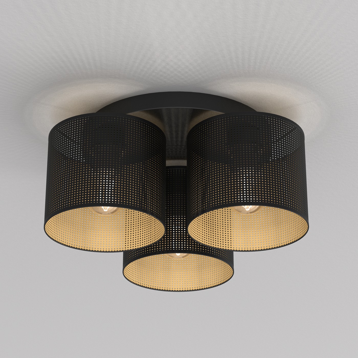 LOFT SHADE black-gold 5248 Luminex