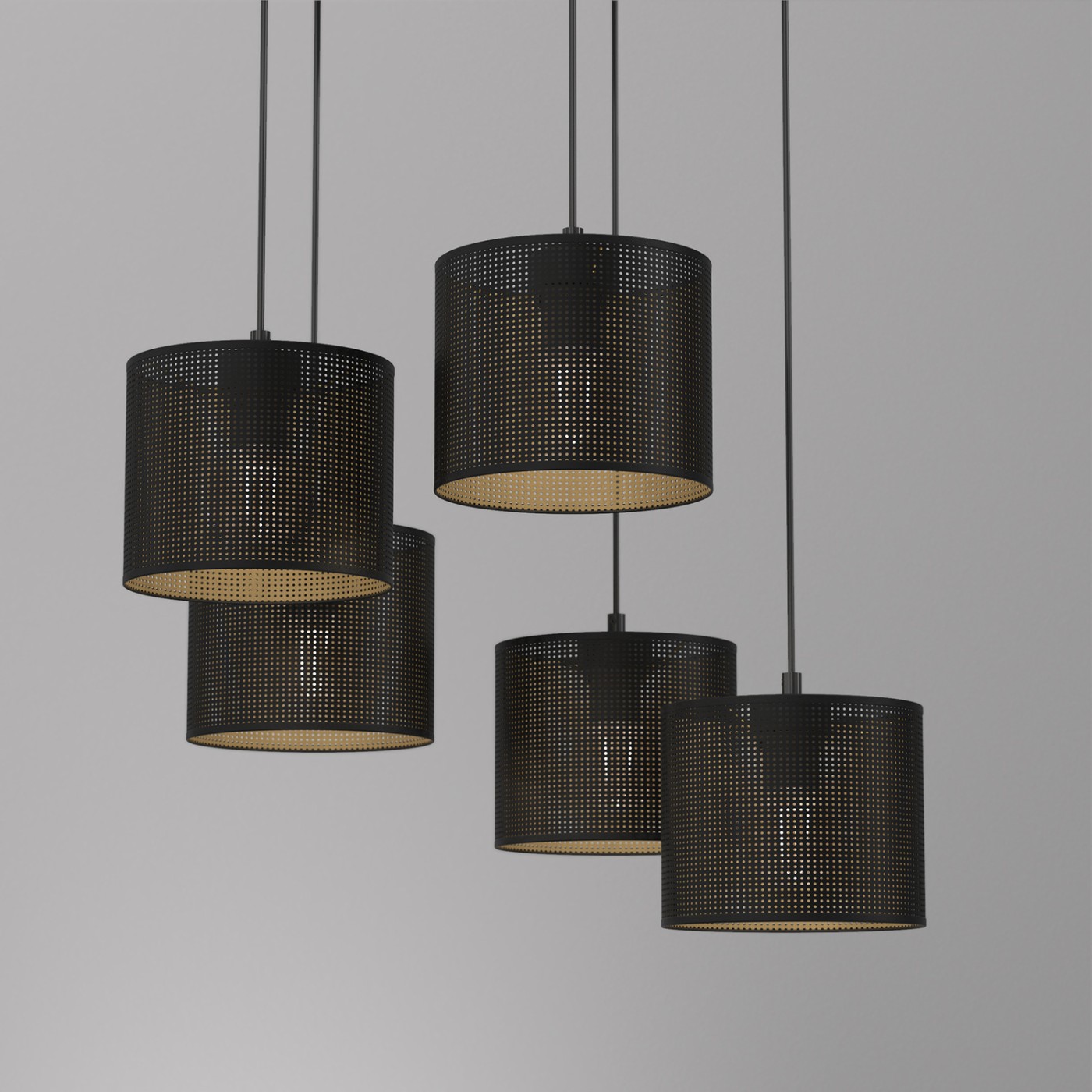 LOFT SHADE black-gold V 5255 Luminex