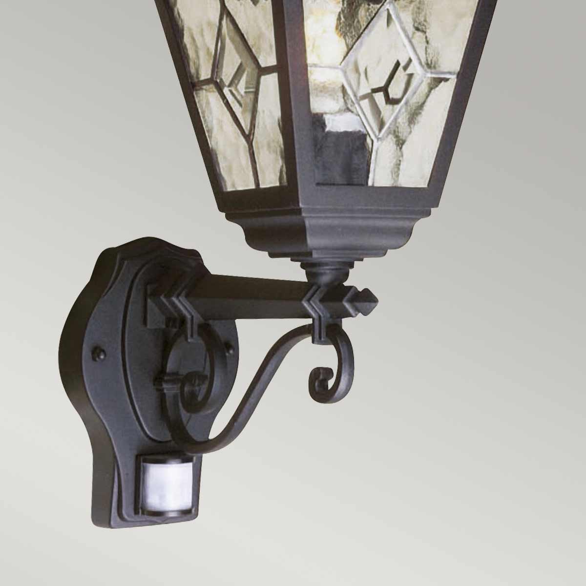 NORFOLK PIR black NR1-PIR-BLACK Elstead Lighting