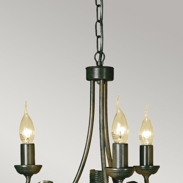 OLIVIA black and gold OV3-BLK-GOLD Elstead Lighting