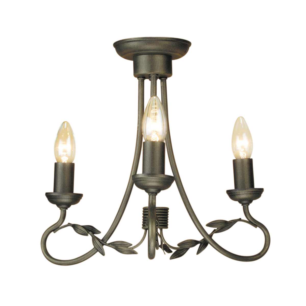 OLIVIA black and gold OV3-BLK-GOLD Elstead Lighting