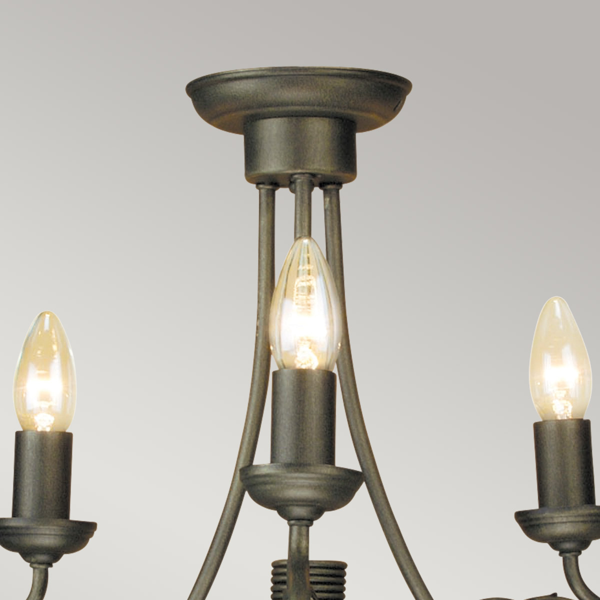 OLIVIA black and gold OV3-BLK-GOLD Elstead Lighting