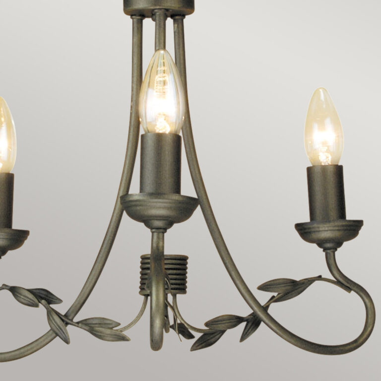 OLIVIA black and gold OV3-BLK-GOLD Elstead Lighting