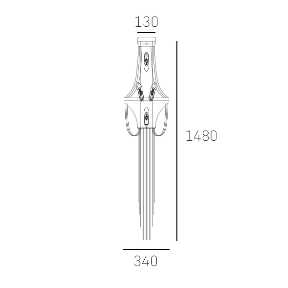 ROMA  W04694NI Cosmo Light