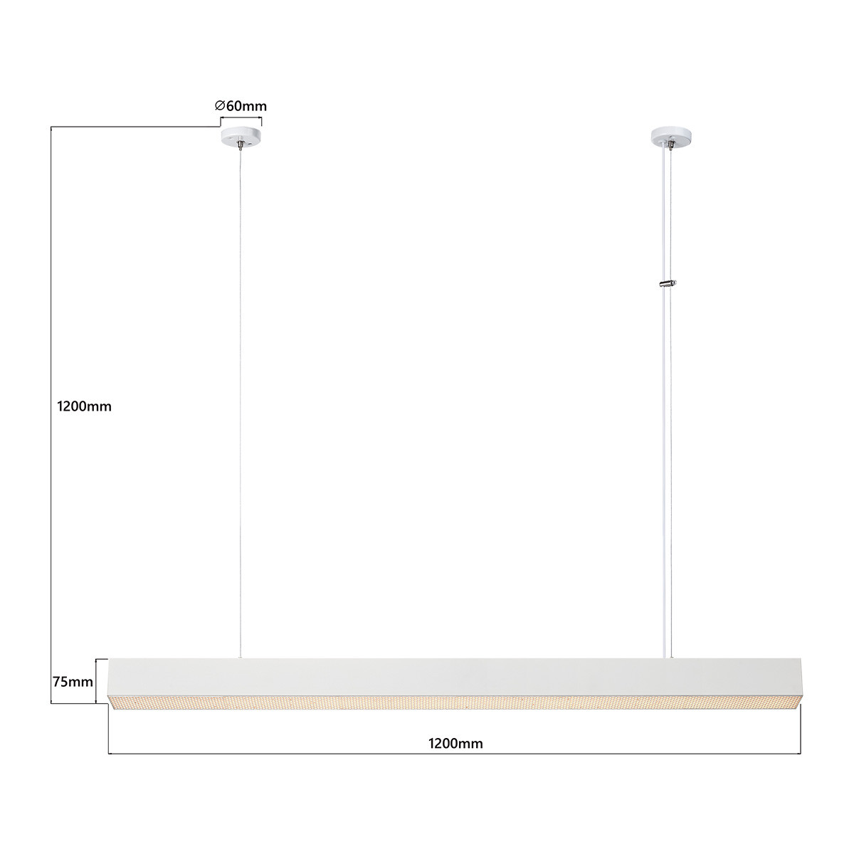 MIRA LED CCT L LP-1201/1P L WH Smart Light Prestige