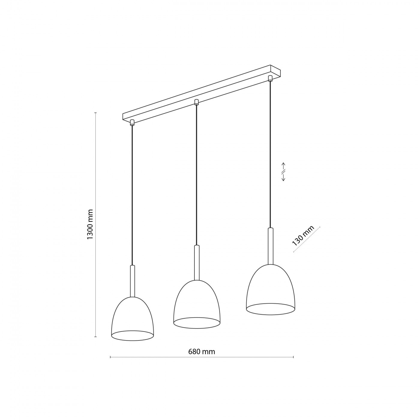 NORD white III 4869 TK Lighting