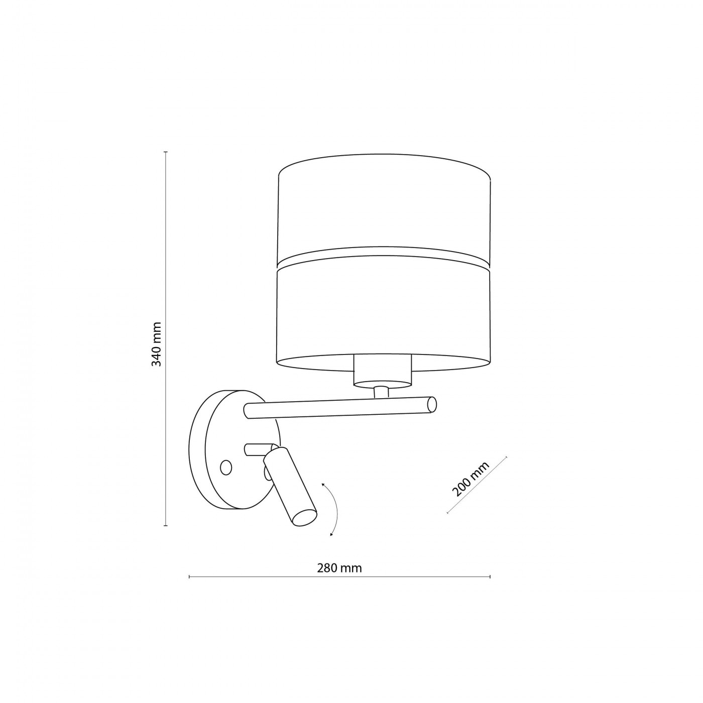 HILTON  2579 TK Lighting