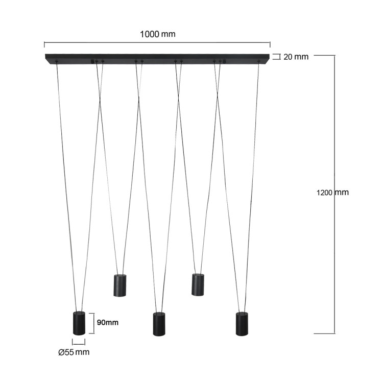 TOLEDO LP-432/5P BK Light Prestige