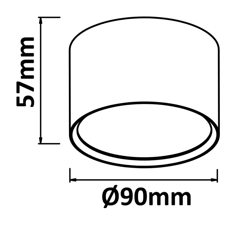 KENDAL white LP-6331/1SM WH Light Prestige