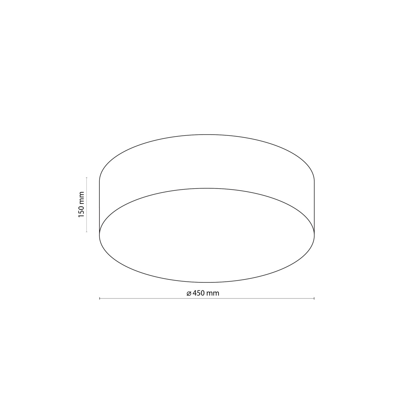 RONDO graphite ⌀45 1087 TK Lighting