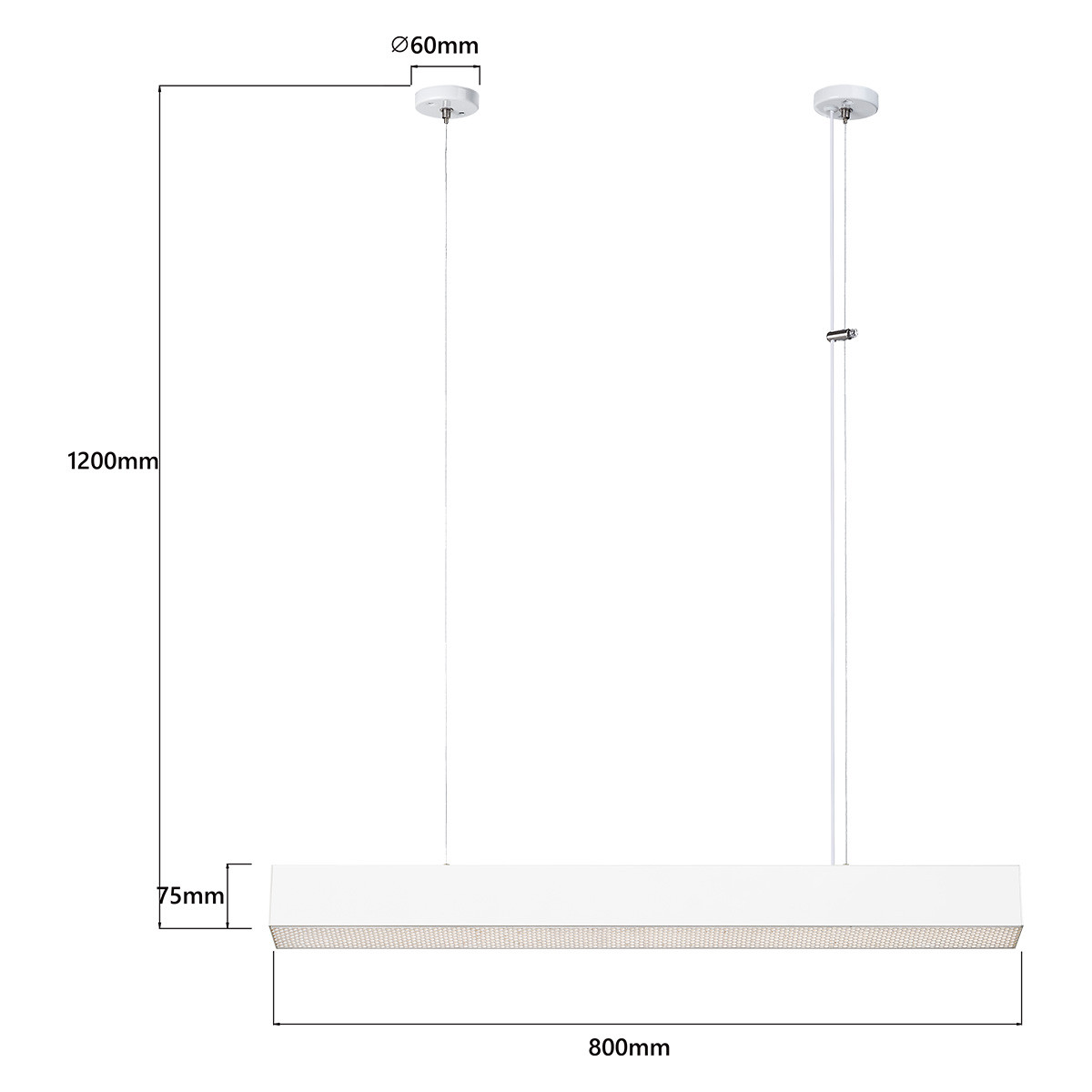 MIRA LED CCT M LP-1201/1P M WH Smart Light Prestige