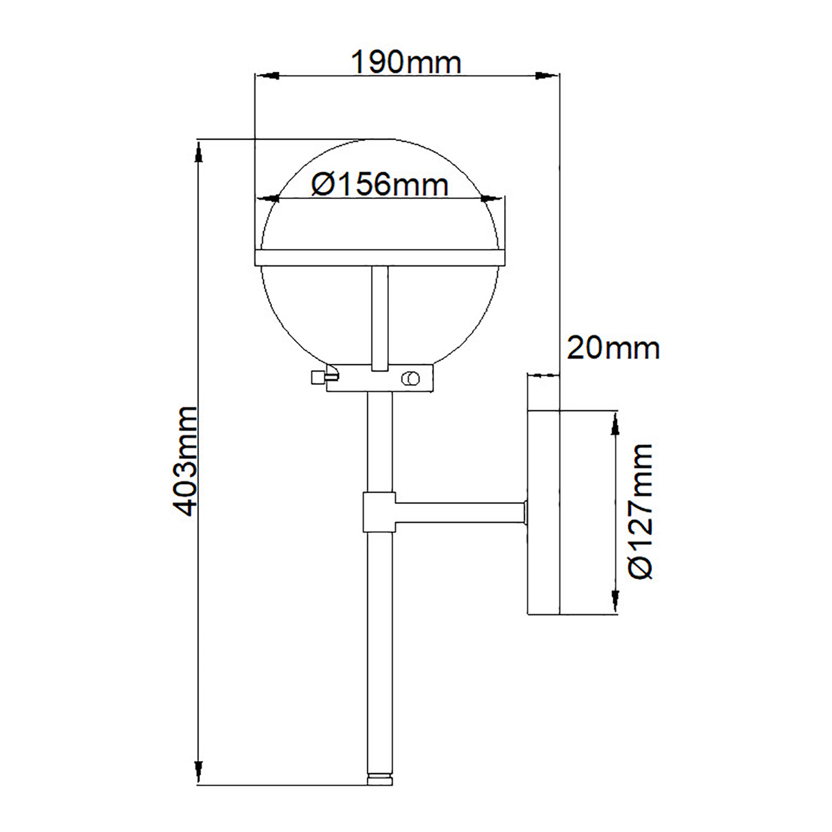 HOLLIS black HK-HOLLIS1-O-BK-BATH Hinkley Lighting