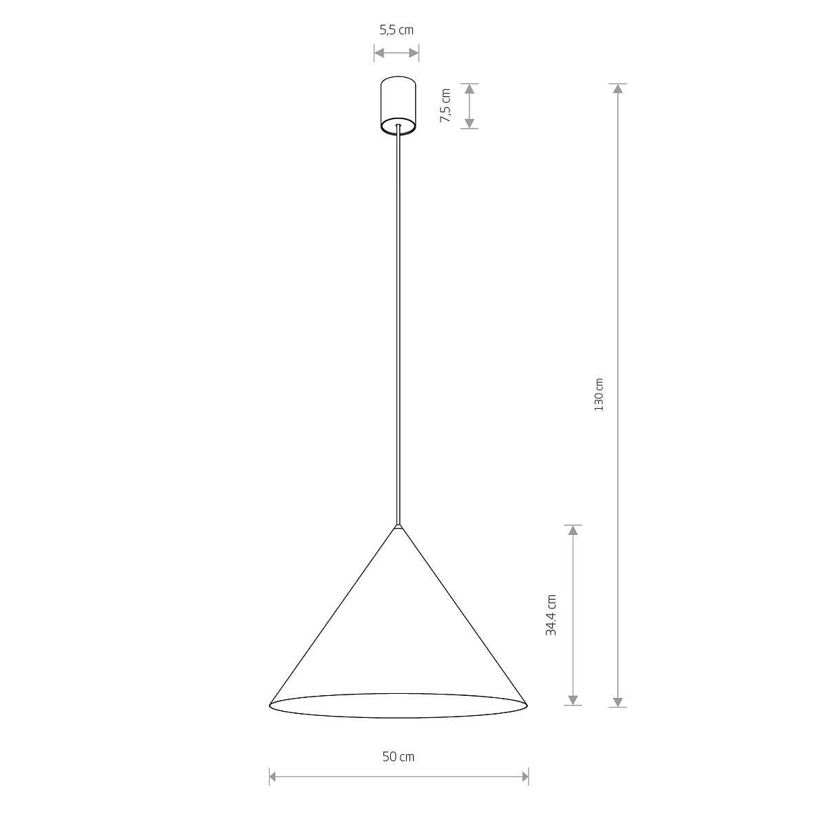 ZENITH L umbra blue 11484 Nowodvorski Lighting