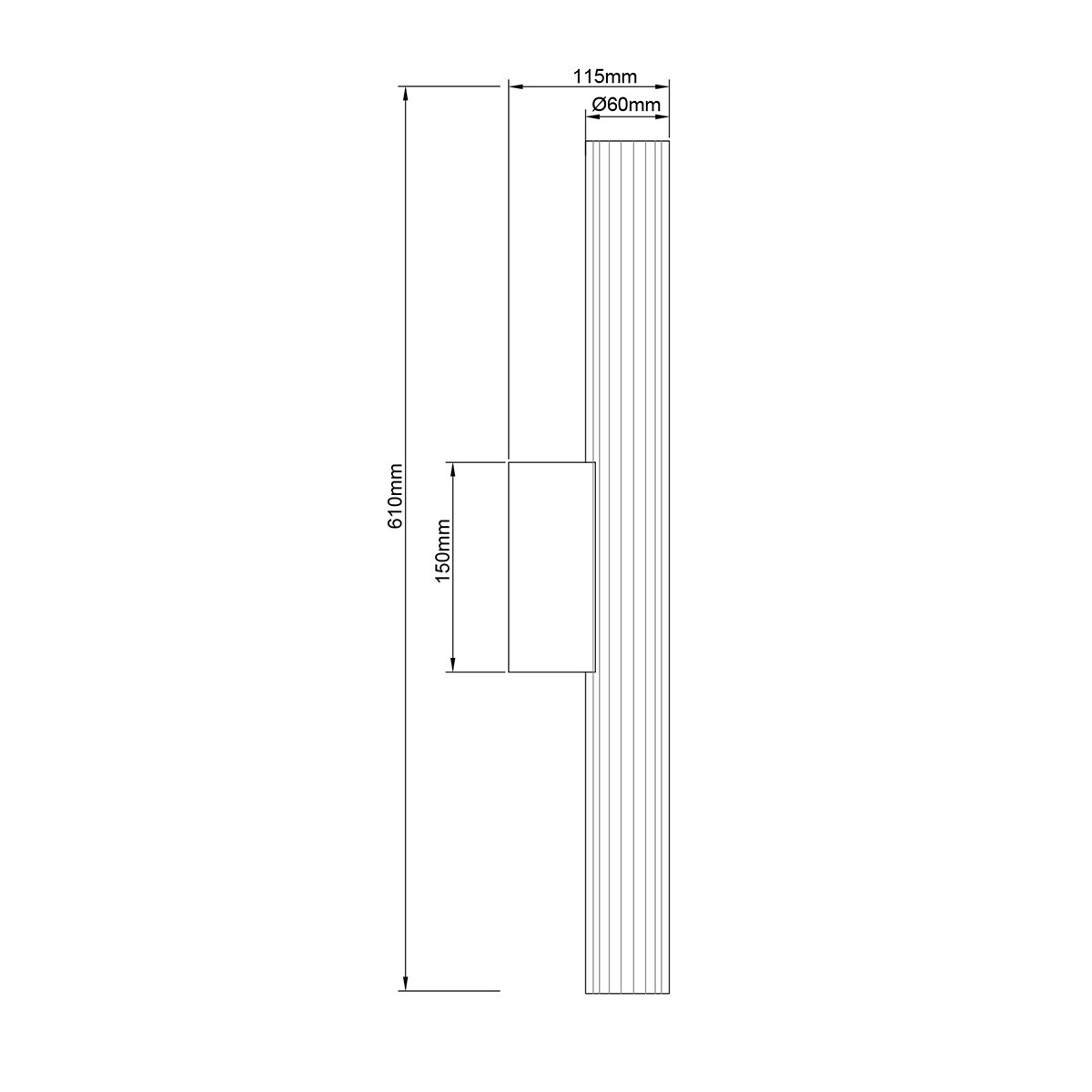 LINEA black 61 LP-0510/1W-61 BK Light Prestige