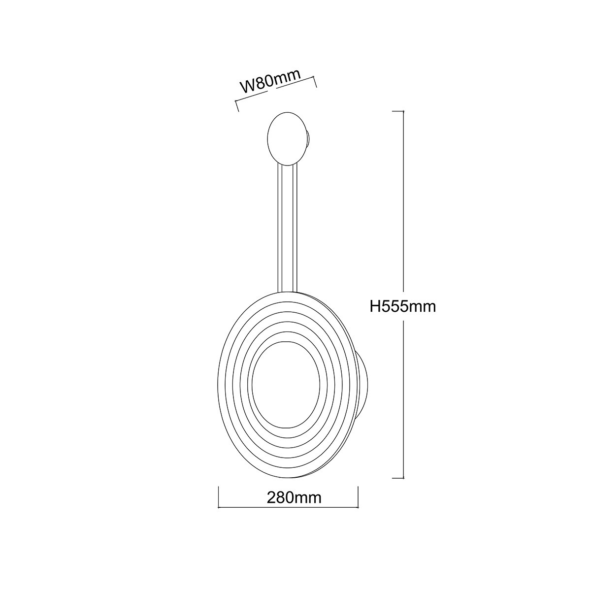 BELL transparent LP-1702/1W TR Light Prestige