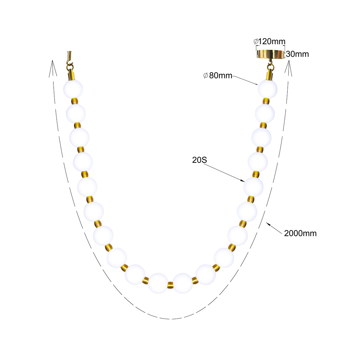 DORADO ROPE LP-002/2M CCT Light Prestige