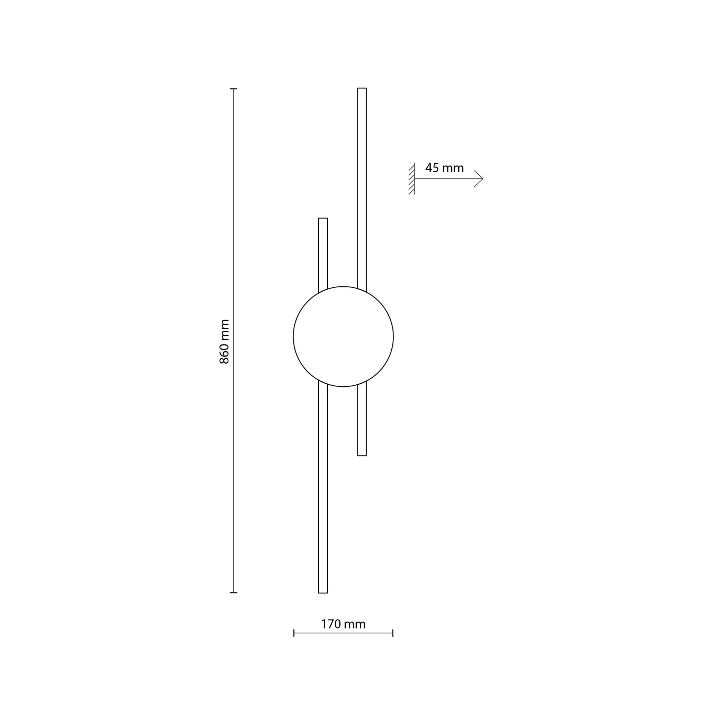 JAVA black-wood 1369 TK Lighting